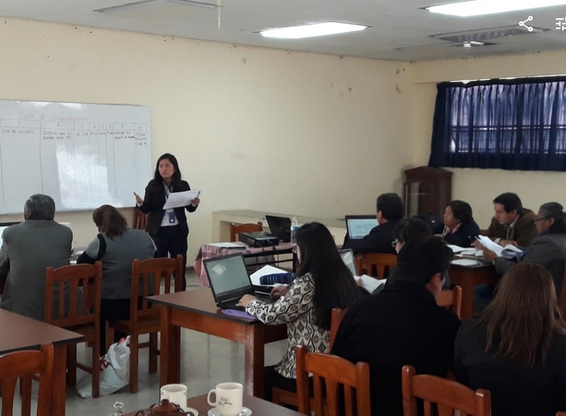 Curso de Calidad Educativa para la Acreditación Institutos Tecnológicos de la región de Huancavelica