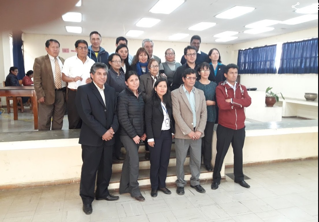 Visita de capacitación al Instituto de Educación Superior Eleazar Guzmán Barrón